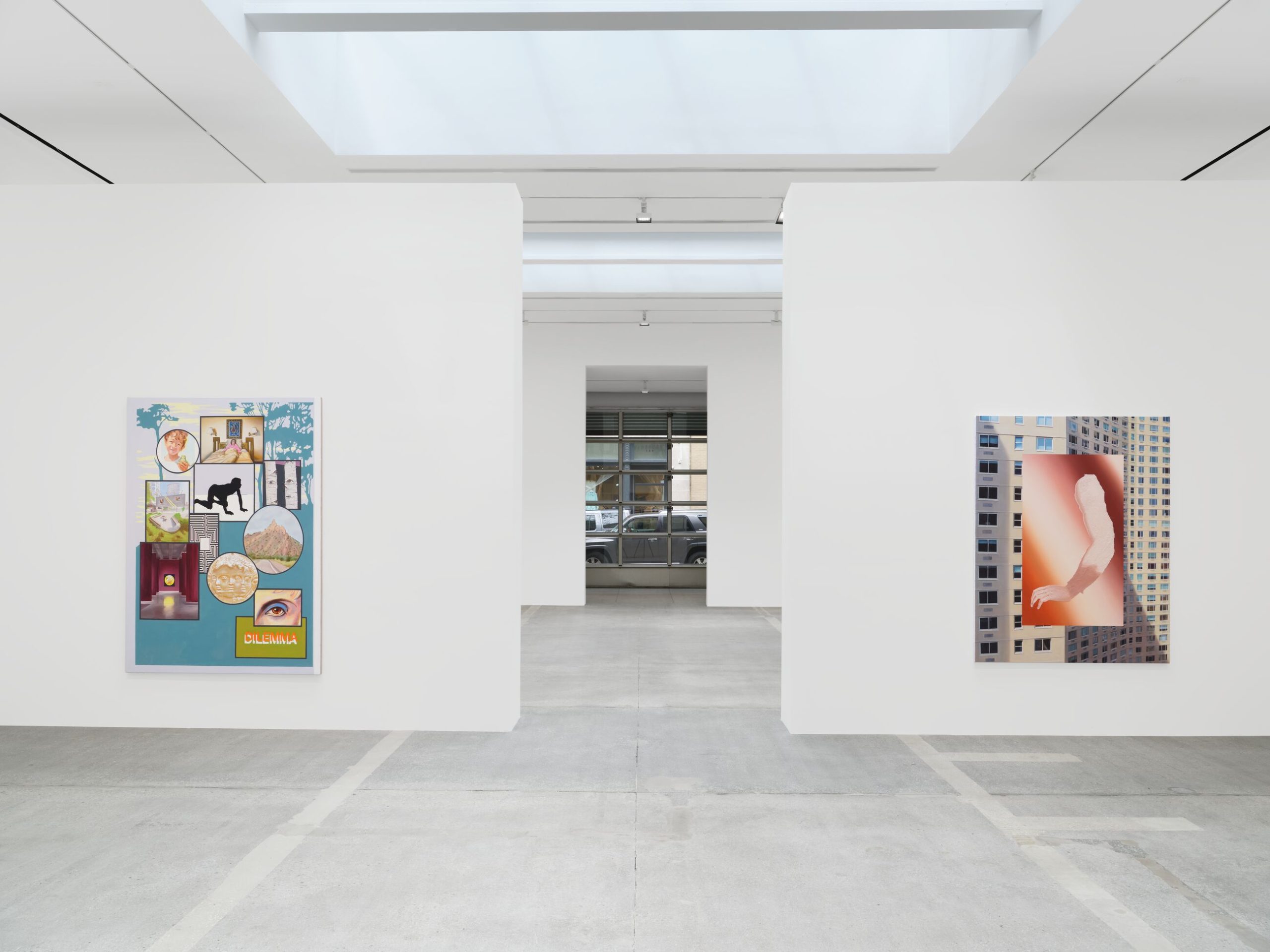 Allison Katz Exhibition View