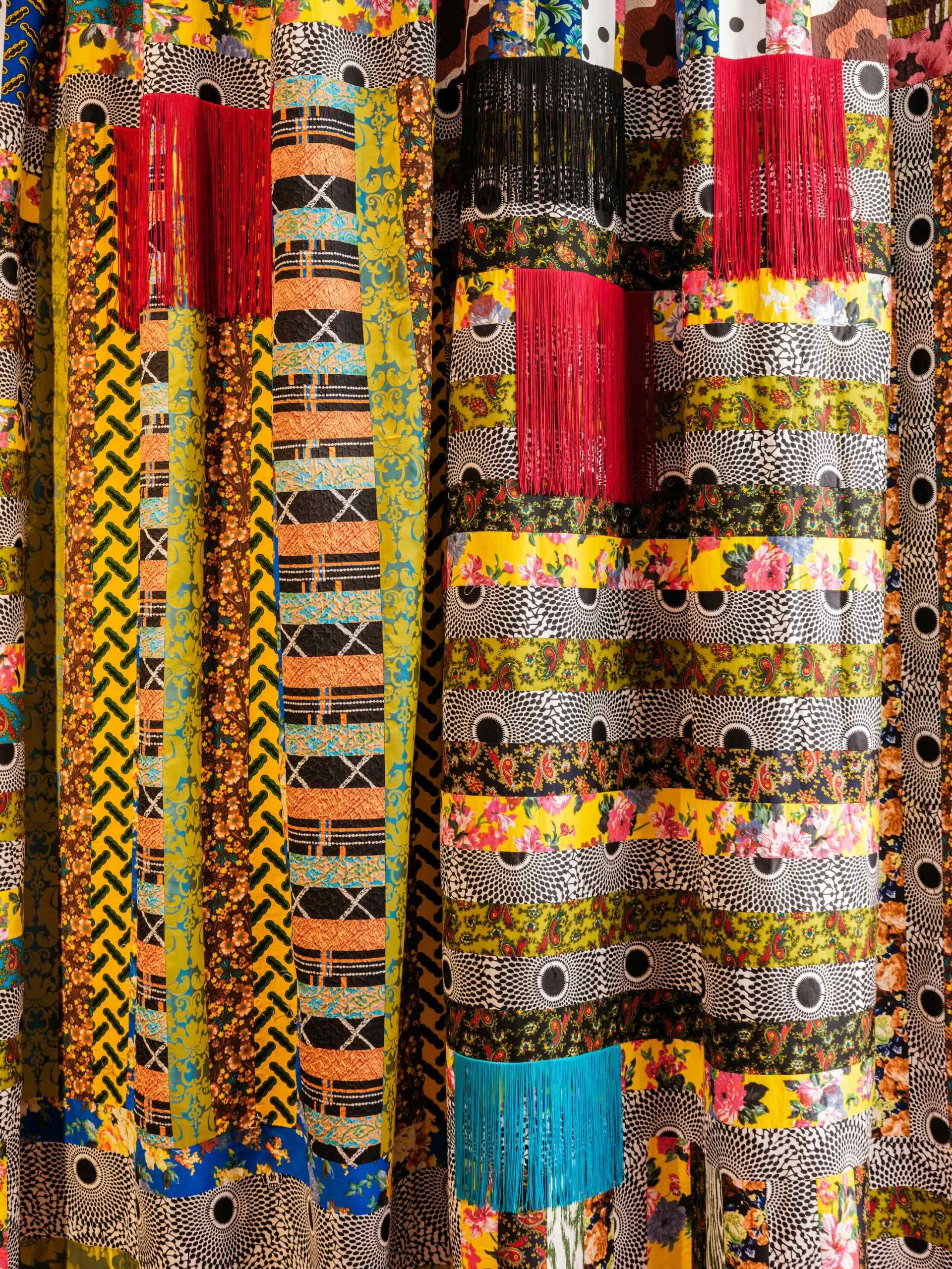 Curtain created by Duro Olowu