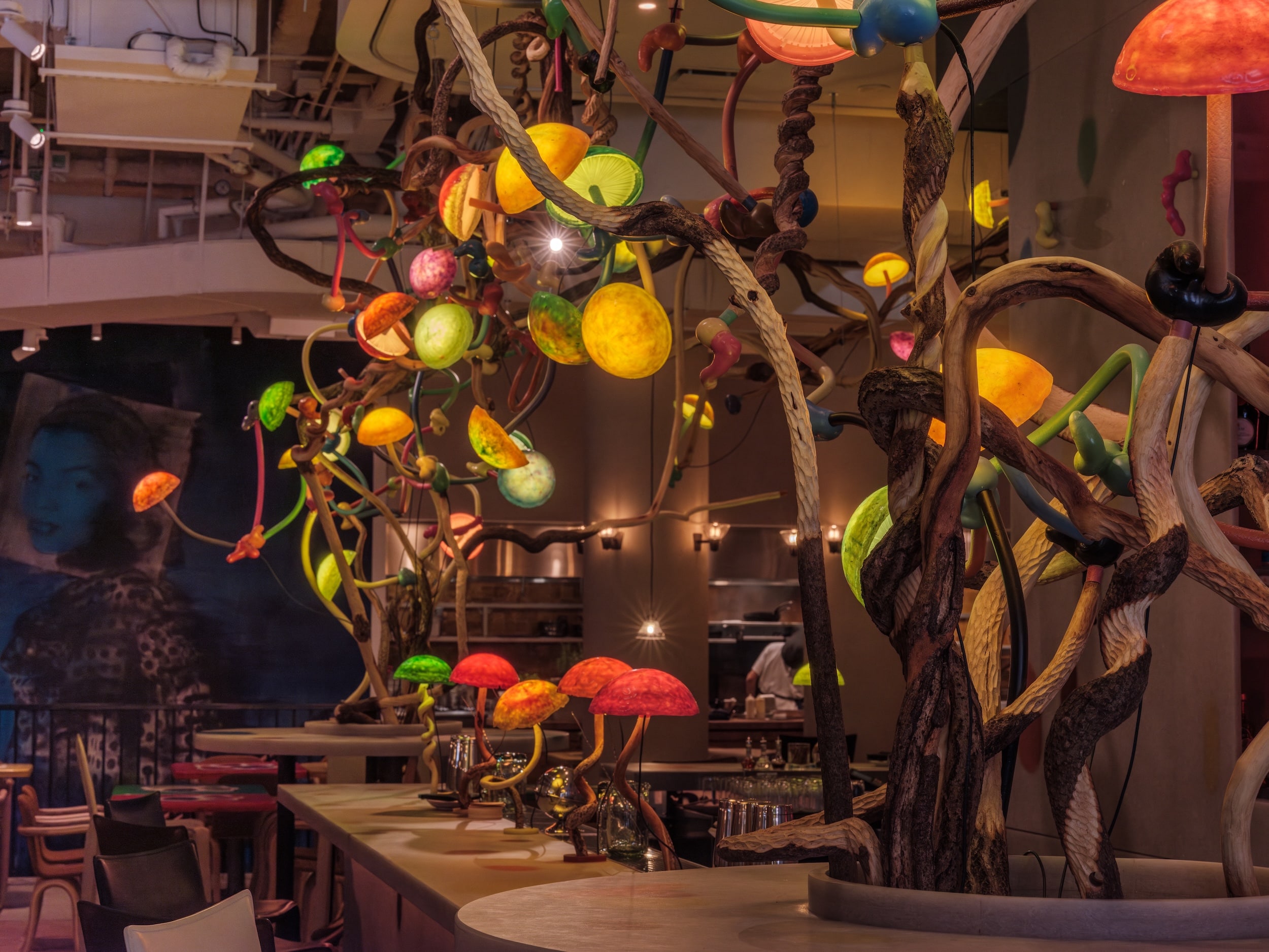 Mika Rottenberg Chandelier