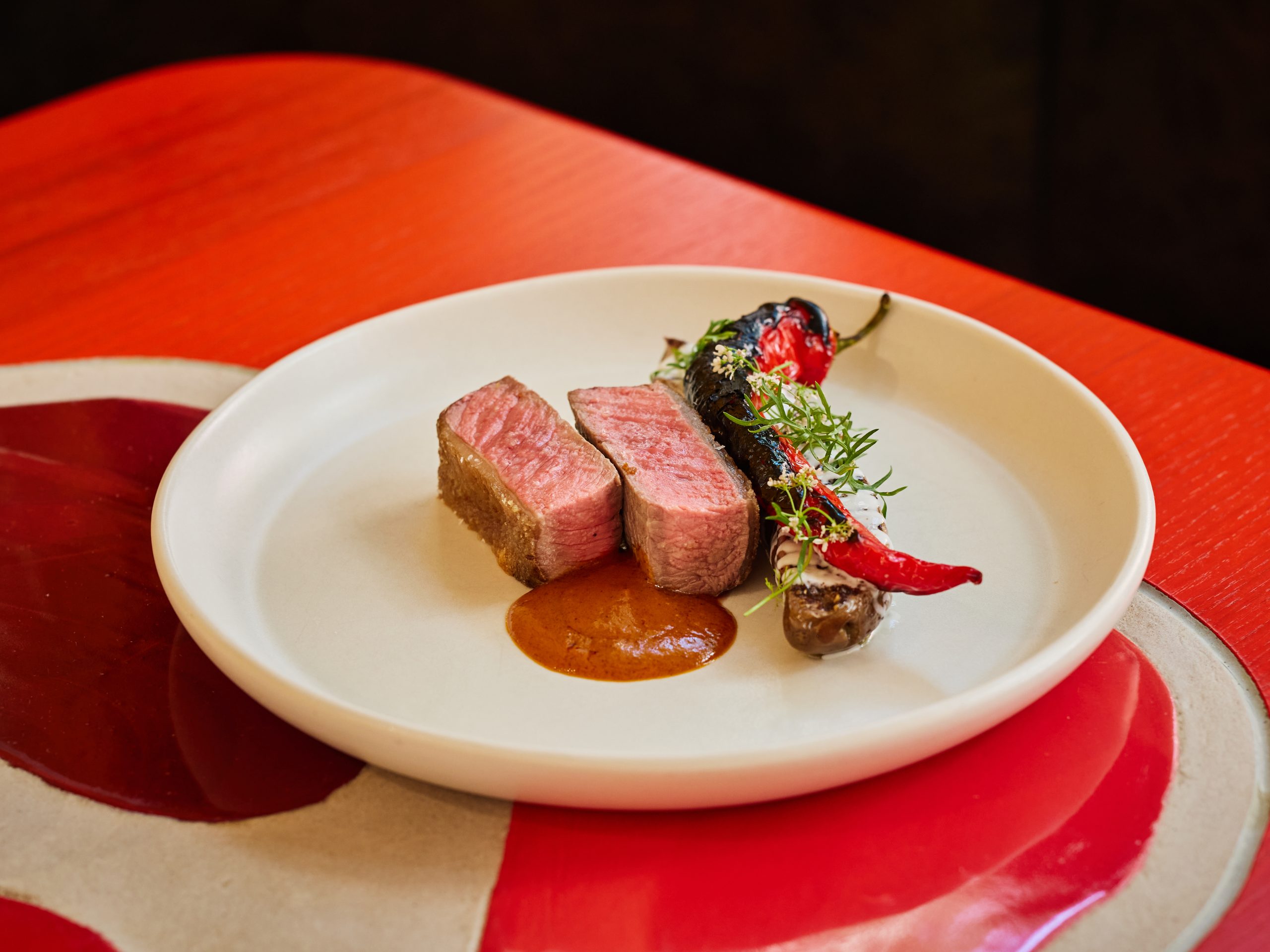 Dinner dish at Manuela