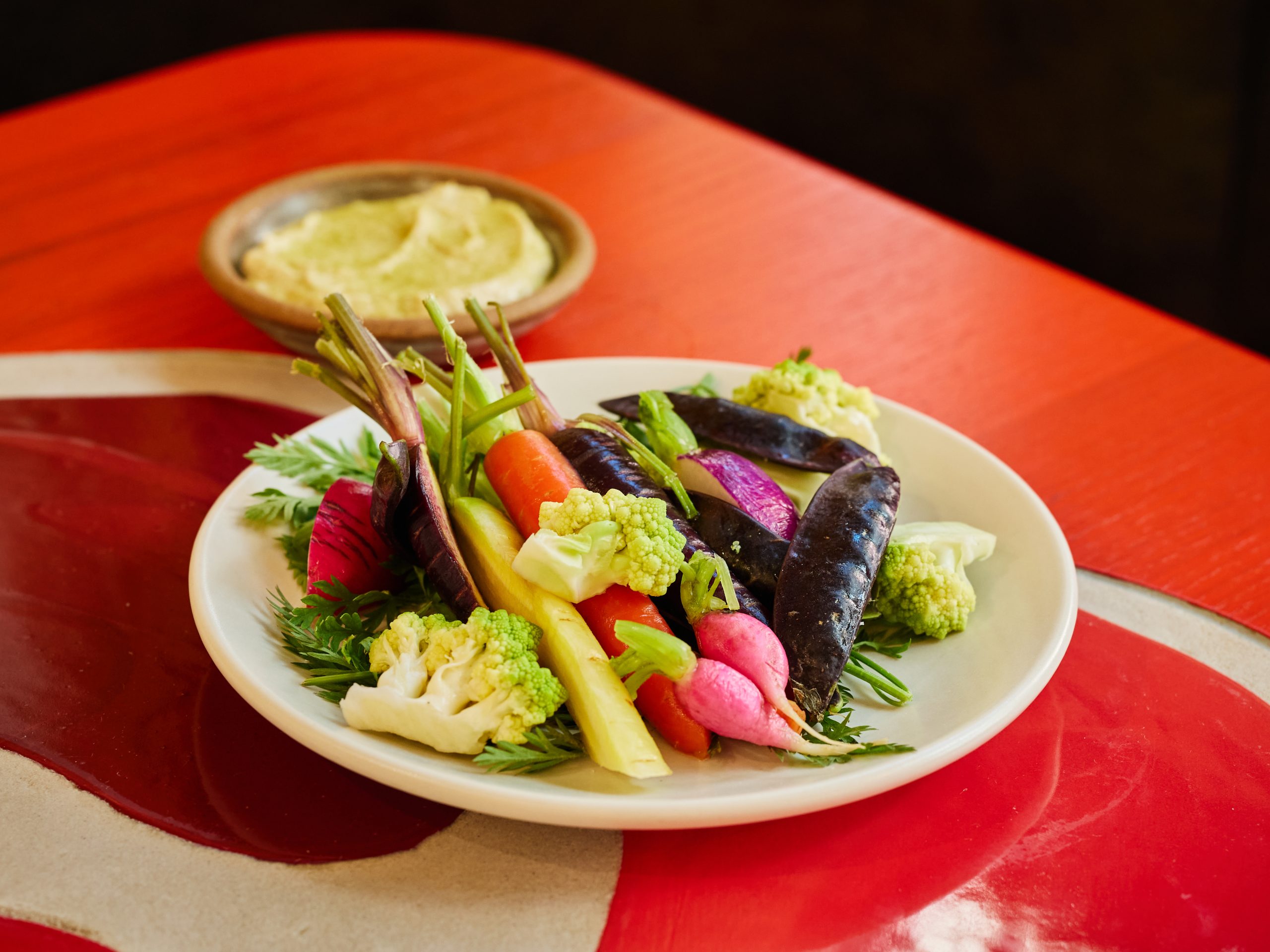 Market crudités with house made labneh